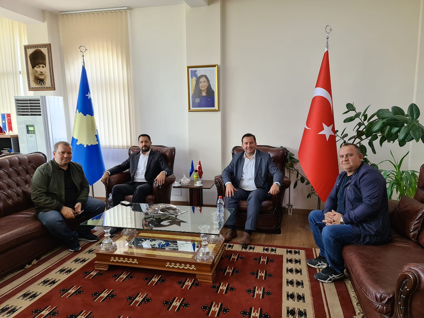Türkiyeden işadamı ve uzun yıllar Fransa da yaşayan Mehmet Ardıç ziyaretimize geldi