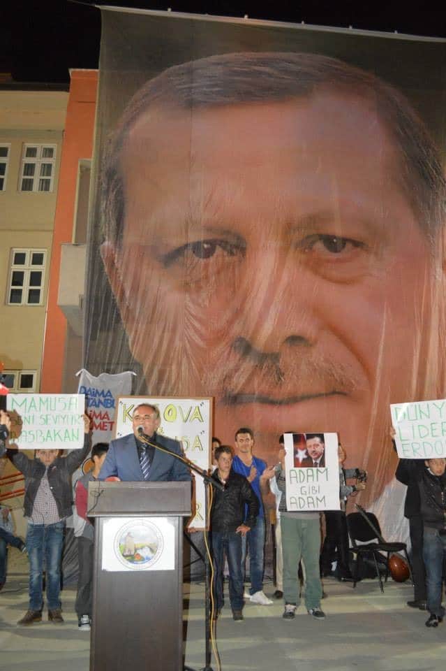 Komuna e Mamushës Festoi per Fitiren e Kryeministrit  tëTurqisë