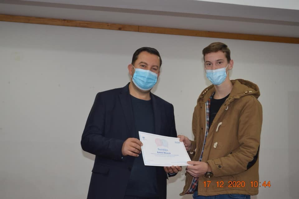 ”Arnavutça Dil Kursu Sertifika Töreni Tüzenlendi”